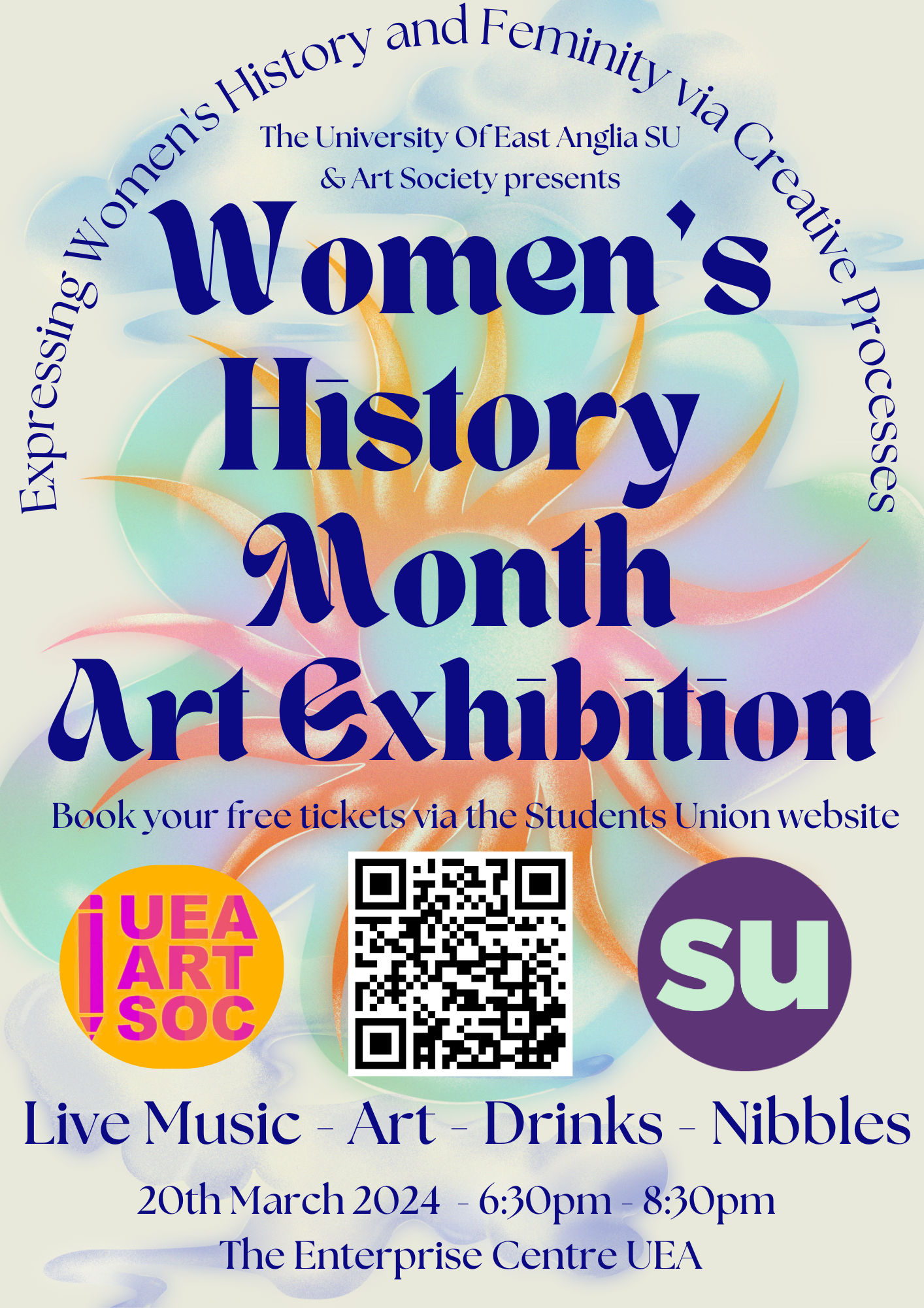 Womens History Month Art Exhibition - Wednesday 20th March @ the Enterprise Centre
