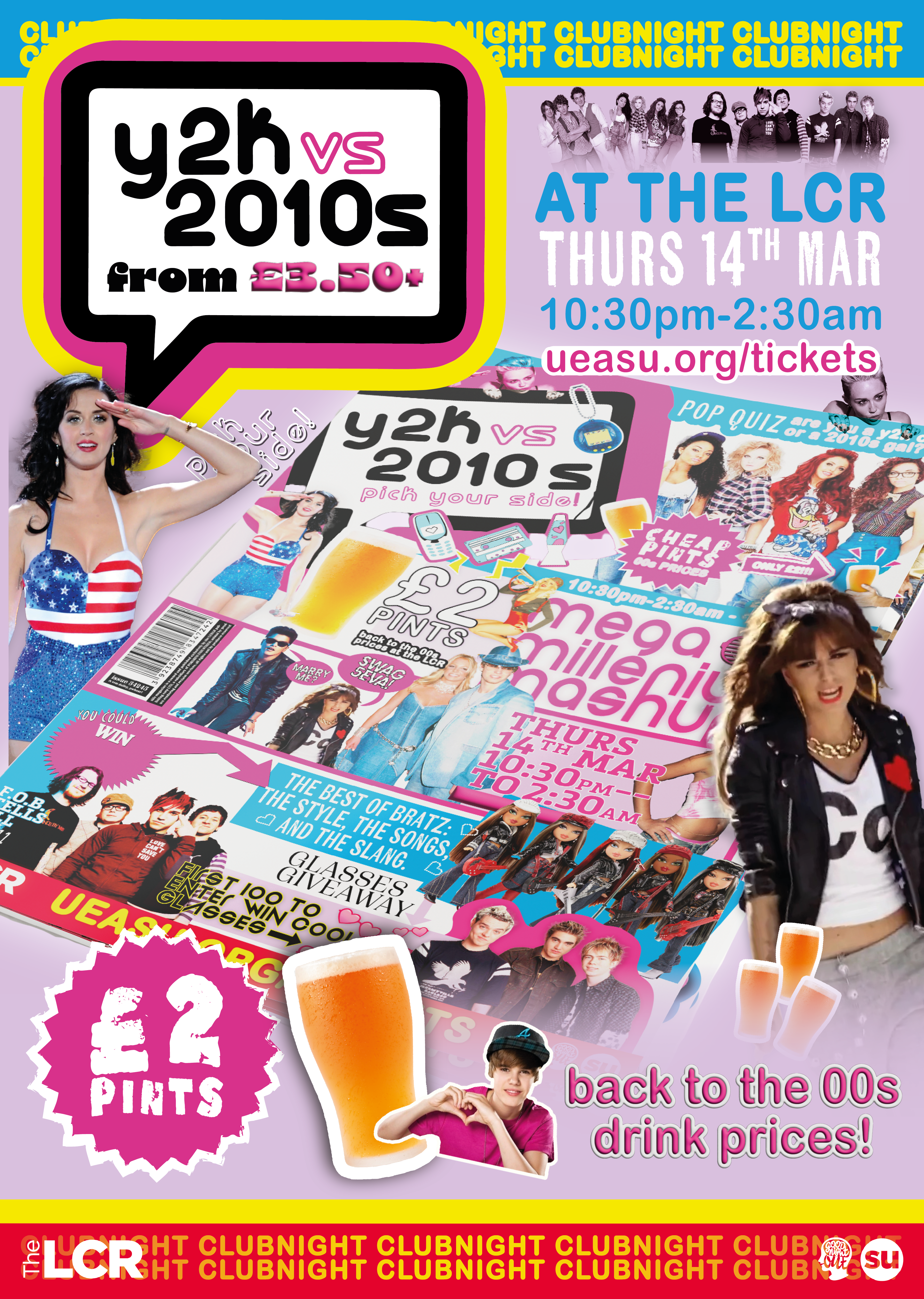 Y2K vs 2010s @ the LCR